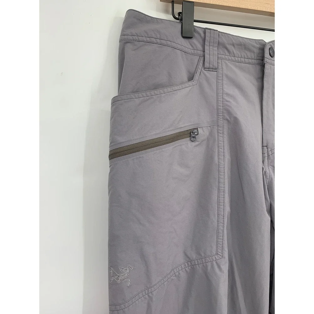 Arc'teryx Pants Mens 36x32 Gray Outdoor Hiking Technical Nylon Cargo Lightweight